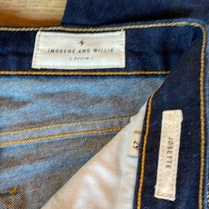 Imogene + Willie size 29 Josette dark denim EUC